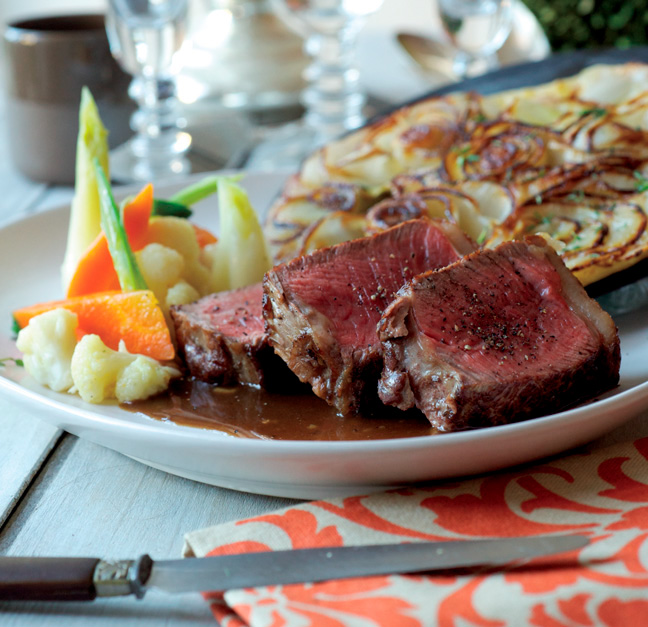 Faux-filet de bœuf au whiskey irlandais