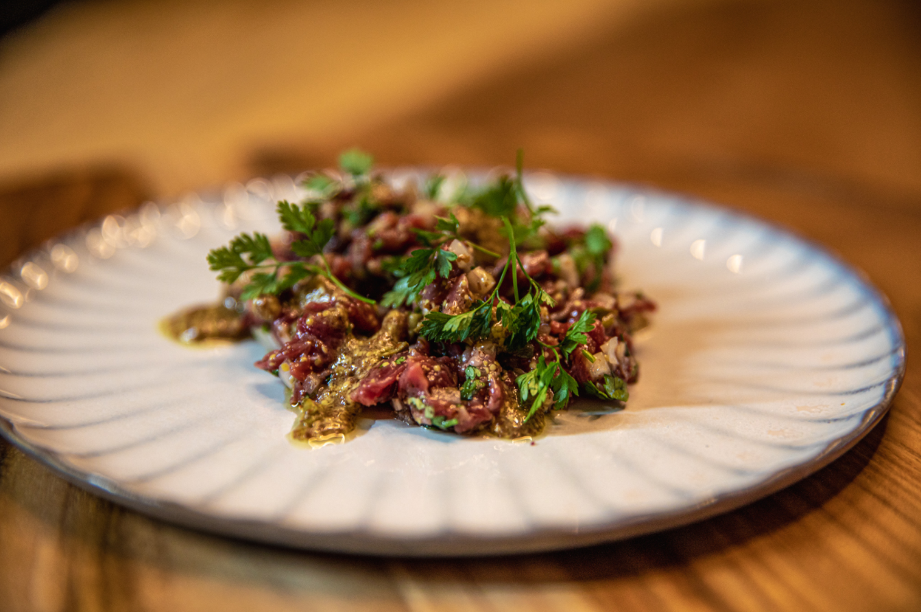 Tartare de bavette de bœuf