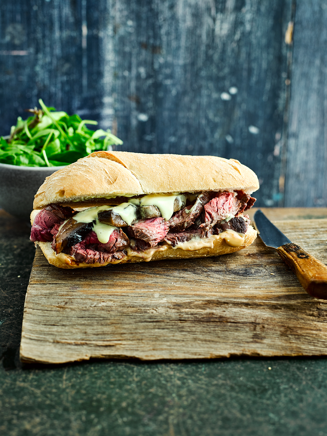 Le délicieux sandwich au bœuf irlandais